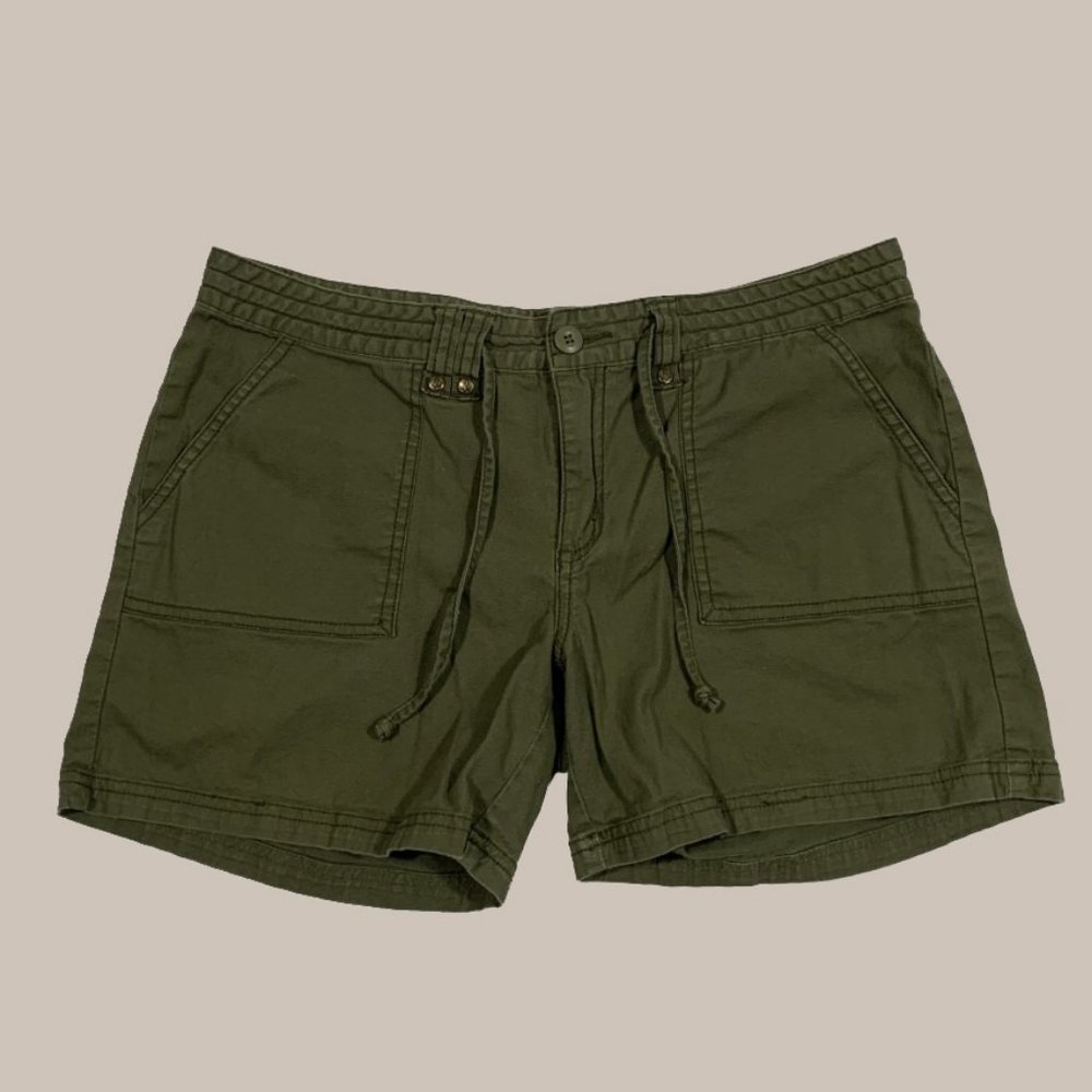Prana Women Green Hiking Shorts